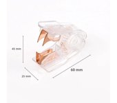 Fashion Rose Gold Stapler Desk Binder Book Paper Stapling Staple Remover Staples Hold Punch School Office Binding Supplies