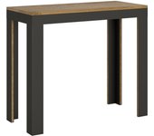 Consola extensible 90x40/300 cm Evolution Line Estructura Roble Nature Anthracita