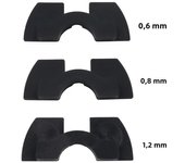 1set Avoid Damping Rubber Pad For Xiaomi Skateboard M365 /Pro Electric Scooter Pole Shakeproof Cushion Vibration Dampering Part