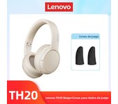 Lenovo TH20 Wireless Bluetooth V5.3 Headphones Zero Delay Dual Mode Music Gaming Headset Foldable HIFl Sport Earphone