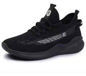 Nuevos zapatos de verano para hombre, zapatos planos tejidos voladores, zapatos casuales de moda para correr, zapatos deportivos ligeros y transpirables para hombres y mujeres.