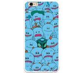 Funda original compatible con iPhone 6 Plus o 6S Plus con un diseño de Rick y Morty Mr Meeseeks con un diseño de TPU MATE