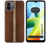 Funda Silicona para Xiaomi Redmi A1 diseño Cuero 01 Dibujos