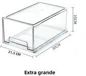 Kitchen Refrigerator Sorting Organizer Drawer type Storage box Food Fresh-keeping box Stackable Egg box Vegetable Storage box