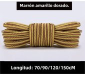 1 Pair Round Shoelaces Martin Boots Shoe Laces Striped Double Color Apply to High Gang Casual Shoes Cotton Shoelace 18 Colors
