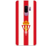 Funda original compatible con Samsung Galaxy S9 Plus - Sporting Fondo Rojiblanco - TPU MATE