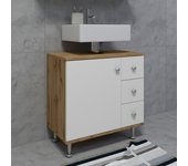 Mueble de baño de madera Mueble de baño Lavabo mueble Cajón Nilosi M Mueble de baño de madera Mueble de baño Lavabo mueble Cajón Nilosi M