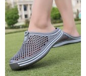 Fashion Sandals Light Summer Casual Shoes Hole Shoes Clogs Lovers Home Garden Outdoor Big Size 45 Male Beach Flat Slippers