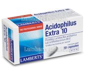 LAMBERTS ACIDOPHILUS EXTRA 10 30 CAPSULAS