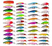 Fishing Lure Set Fishing Hard Bait Mini Minnow Floating Swing Crankbait Crazy Wobblers Artificial Bionic Crank Lures