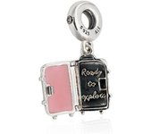 PANDORA - Bead Charms de Plata de Ley 925 con Cercado 797887 EN160.Viene con el original embalaje de Caja de Giunte.