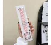 Watch strap+Case+glass For apple watch band 44mm 40mm 38/42mm Candy bracelet iwatch ultra2 49mm serie 9 8 7 6 5 4 3 Se 41mm/45mm