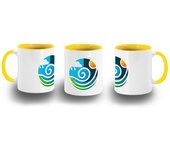 MERCHANDMANIA TAZA COLOR logo profesional meteorologia clima climatico color mug