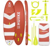 Tabla Paddle Surf Hinchable con Accesorios Premium - HUIIKE | Tabla Padel Surf Hinchable con Remo de Aluminio Inflador Leash | PadelSurf Stand Up Paddle Board Gran Estabilidad Resistencia | SUP Board