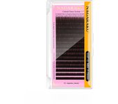 NAGARAKU Color Eyelashes Maquiagem Makeup Mix 7~15mm Dark Brown Light Brown Blue Purple Colors Faux Cils False Eyelashes Cilios