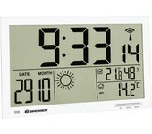 Estacion Meteorológico MyTime Jumbo LCD Bresser - Blanco