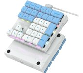 Teclado numérico mecánico - Interruptores rojos - Cable USB A - Teclado RGB de 33 teclas - Teclado numérico - Teclado numérico para computadoras portátiles, de escritorio y portátiles