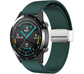 20mm 22mm Watch Strap For Samsung Galaxy watch 6/4/5 pro/classic/3/gear s3 Silicone Magnetic bracelet Huawei watch gt 4 2 3 band