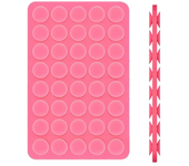 1Pc 3Pcs Double Sided Silicone Suction Cup For Mobile Phone Adhesive Silicone Rubber Sucker Pad Detachable Hands-Free Wall Stand