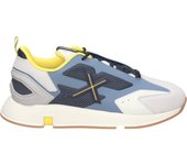 MUNICH | Zapatillas Munich Avant 08 para Hombre – Deportiva en Color Blanco con Detalles en Beige y Azul – Sneaker con Cierre de Cordones – Estilo Casual – Versátiles – Cómodas y de Alta Calidad – Modelo 4178008