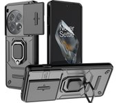 Shockproof Armor Phone Case For Oneplus 11 12 11R 12R One Plus ACE 2 Nord CE3 CE 3 Lite Camera Protection Ring Holder Back Cover