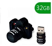 Memoria USB Pen Drive USB x32 GB Silicona Cámara de Fotos