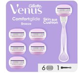 Gillette Maquinilla de afeitar femenina Gillette Venus ComfortGlide Breeze + 6 cabezales