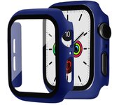 Cover for apple watch case 44mm 40mm 38mm 42mm iwatch case screen protector bumper Tempered Glass apple watch series 6 se 5 4 3