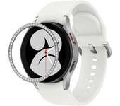 Decorate Bezel for Samsung Galaxy Watch4 5 6 7 40mm 44mm Protection Cover Case Metal Bumper Bling Diamond Ring Accessories