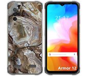 Funda Silicona para Ulefone Armor 12 5G diseño Mármol 14 Dibujos