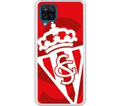 Carcasa para Samsung Galaxy A12 5G - Sporting blanco sobre rojo