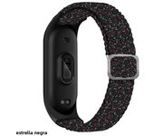 Bracelet for Mi band 7 Strap Elastic adjustable Nylon Braided Miband4 miband 5 correa Wristband xiaomi Mi band 3 5 4 6 strap