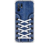 Tumundosmartphone Funda Silicona Antigolpes para Oppo A94 5G diseño Zapatillas 01 Dibujos