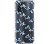 Funda Silicona Antigolpes para Oppo A74 4G diseño Scooter Dibujos
