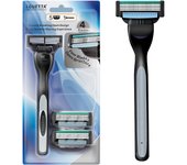 Quality Men razor Blade Replacement Heads Sharp Stainless Steel Shaving Cartridges Compatible Mach 3 Safety Shaver