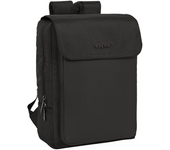 Mochila Con Solapa Portatil 13,3''+Usb Safta Business "Black" 29X39X12Cm (642200359)