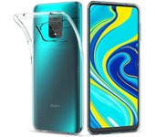Funda Xiaomi Redmi Note 9S / 9 Pro (4G) Carcasa Gel TPU Silicona Transparente GTR + Protector Pantalla Cristal Templado Movilear