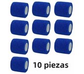 1/6/10/12Pcs Dark blue Sport Self Adhesive Elastic Bandage Wrap Tape Elastoplast For Knee Support Pads Finger Ankle Palm