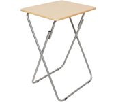 Mesa Plegable Portatil The Secret Home - Madera Multifuncional - 48x66x38 Cm - Ideal para Terraza, Balcón, Camping