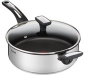 Guisera Tefal Emotion con tapa acero inoxidable negro Ø26 cm