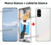 OLED For Samsung Galaxy LCD Display Touch Screen Digitizer S20 Plus G986B/DS G985 Assembly Repairment Parts With Frame