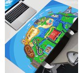Gamer Desk Mat Super M-mario XXL Mousepads Pc gift Mouse Pad Office Desk Pads Large Mousepad Non-slip  For Computer For LOL