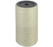 vidaXL POSTE RASCADOR PARA GATOS 8X15 CM 10 MM BEIGE
