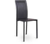 Net - Silla ecopiel dark gris 4 piezas