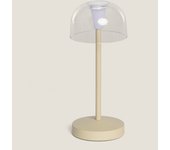 Lámpara de Mesa LED Portátil para Exterior Metal con Batería Recargable Lendora