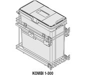 Modulo cubo basura kombi m300 1x33lts.