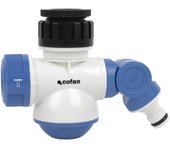 COFAN - Adaptador de Grifo | Con 3 Funciones de riego | Adaptador para grifo de Manguera