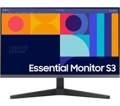Monitor Profesional Samsung Essential Monitor S3 S27C330GAU/ 27'/ Full HD/ Negro