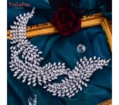 YouLaPan HP444 Bridal Wedding Hair Accessories Rhinestone Bride Headband Women Hair Jewelry Ornament Pageant Crown and Tiara
