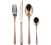Juego de Cubiertos Sambonet Taste 24 Piezas - Alta Calidad - Diseño Elegante - Cobre